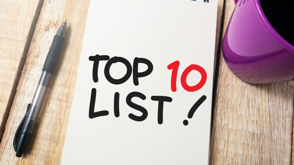 TOP10　LIST